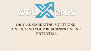 Digital Marketing Solutions Unlocking Your Business's Online Potential