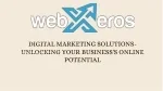 Digital Marketing Solutions Unlocking Your Business's Online Potential - slide 1