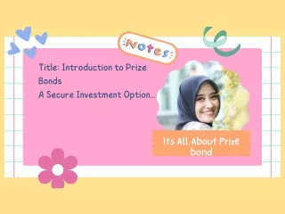 prize bond