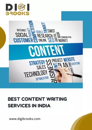 Content Writing Services in India - DIGI Brooks