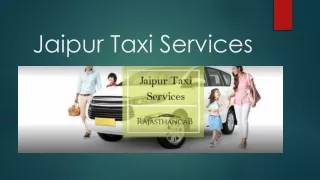 Jaipur Taxi Service