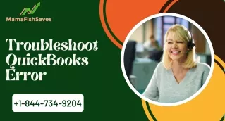 troubleshoot quickbooks error