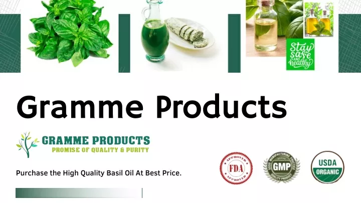 gramme products