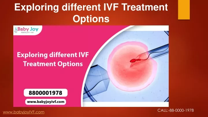 exploring different ivf treatment options