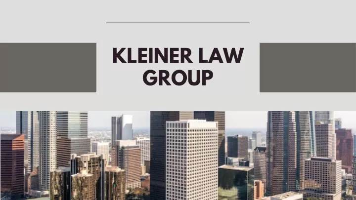 kleiner law group