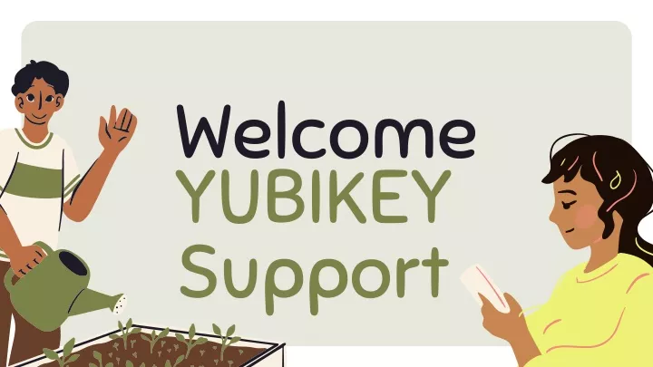 welcome yubikey support