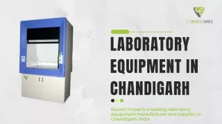 Laboratory Equipment in Chandigarh | Esporti Impex