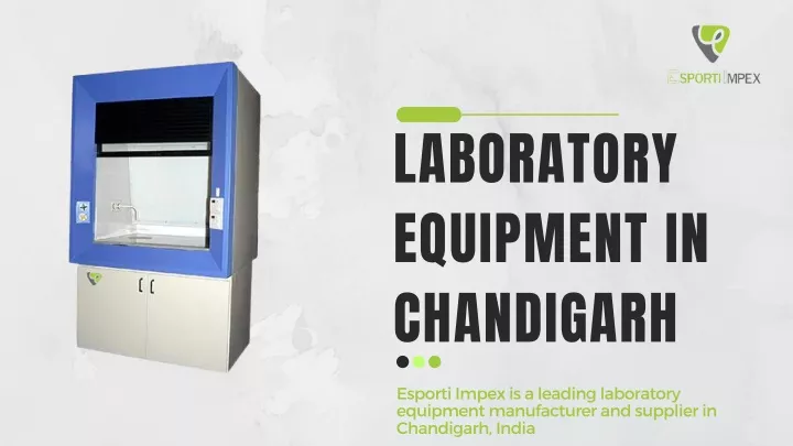 laboratory equipment in chandigarh