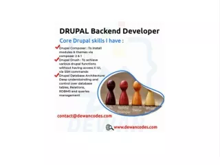 Drupal Backend Developer