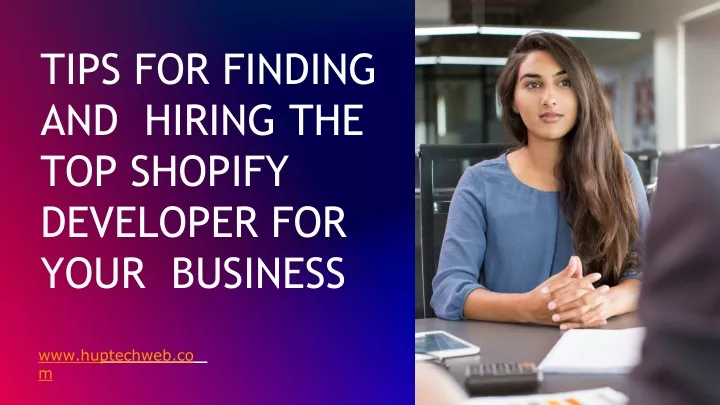 tips for finding and hiring the top shopify