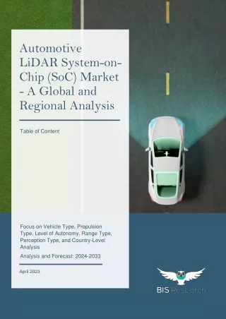 automotive lidar system on chip soc market