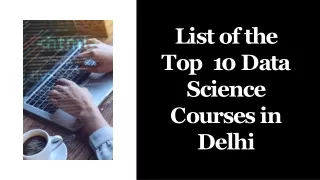 Top 10 Data Science Courses in Delhi