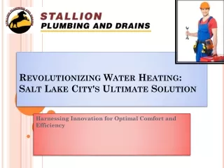 Revolutionizing Water Heating Salt Lake City's Ultimate Solution
