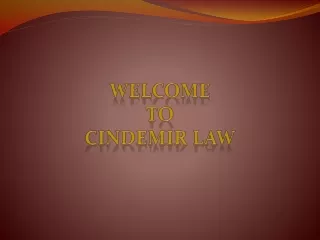 Hire Lawyers | Law Firms in Istanbul - Cindemir Law Office