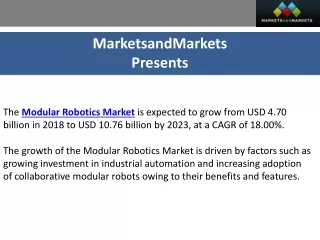 marketsandmarkets presents