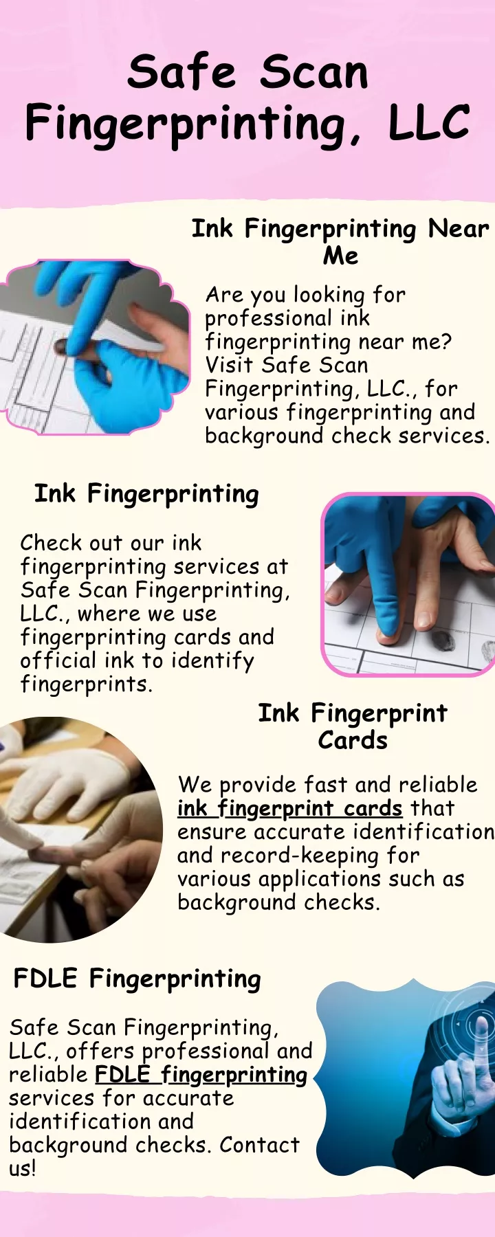 safe scan fingerprinting llc