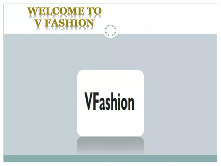 welcome to v fashion
