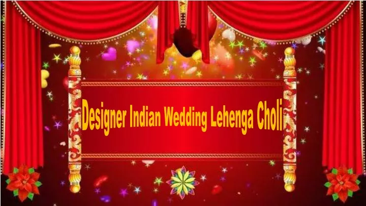 designer indian wedding lehenga choli