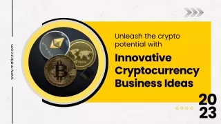 Cryptocurrency business ideas