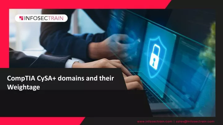 comptia cysa domains and their weightage