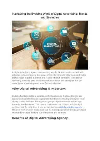 navigating the evolving world of digital
