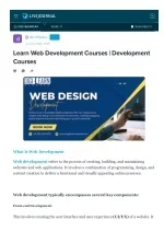 Learn Web Development Courses | Development Courses - slide 1