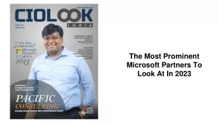 the most prominent microsoft partners to look