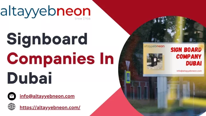 signboard companies in dubai