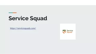 service squad- plumbing