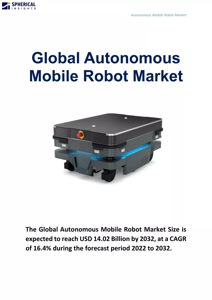 autonomous mobile robot market