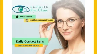 Daily Contact Lens - Empress Eye Clinic