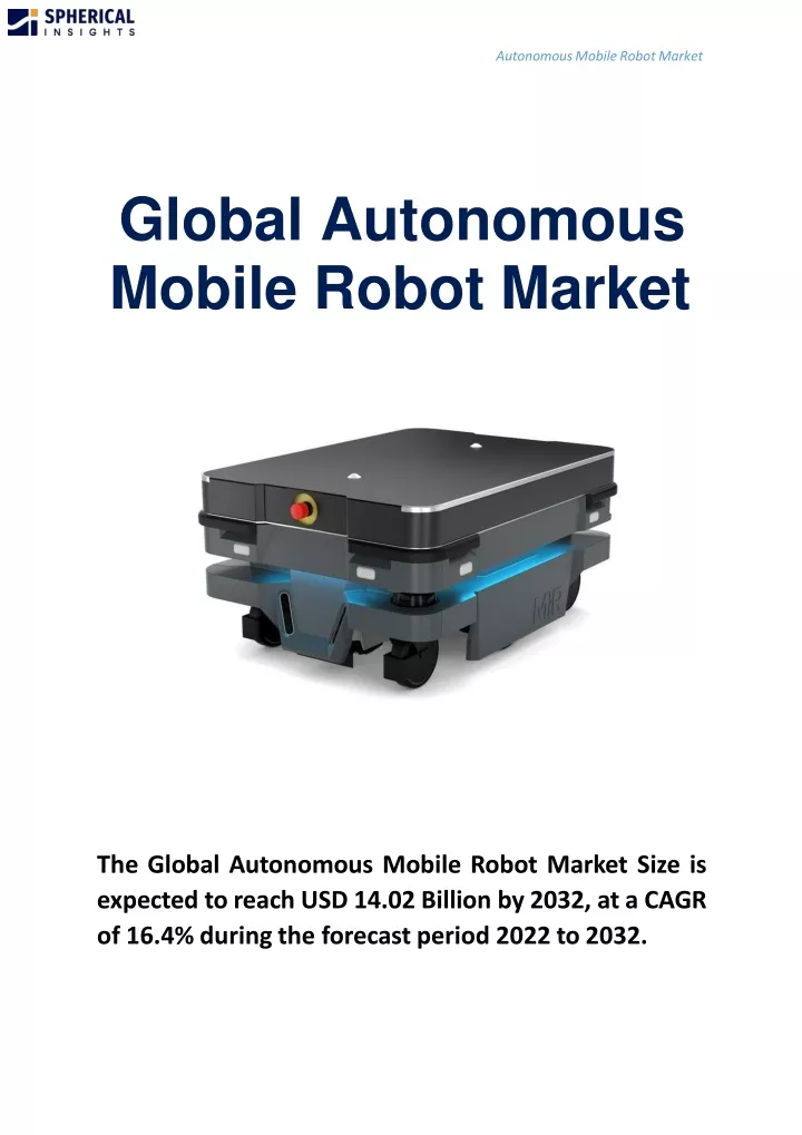 global autonomous mobile robot market
