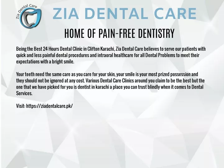zia dental care home of pain free dentistry