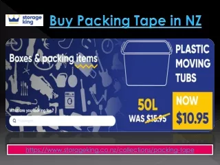 Buy Packing Tape in NZ PPT