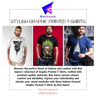 Stylish Graphic printed T-shirt