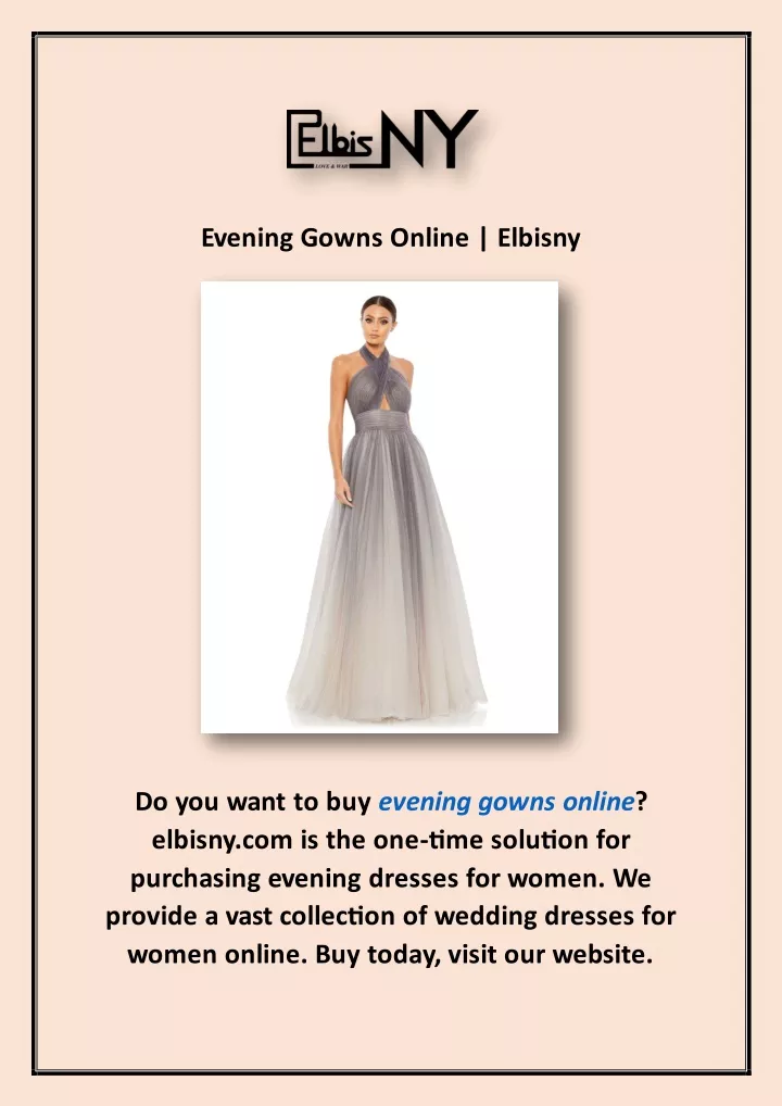 evening gowns online elbisny