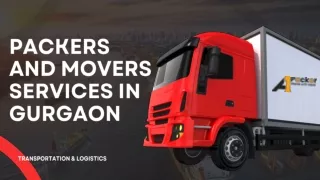 Packer and Mover Services in Gurgaon