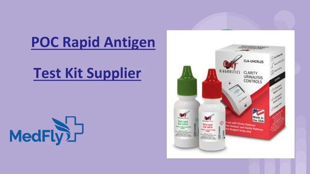 PPT - POC Rapid Antigen Test Kit Supplier PowerPoint Presentation, free ...