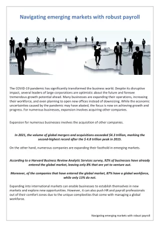 navigating emerging markets with robust payroll