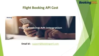flight booking api cost