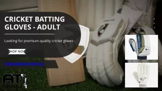 Cricket Batting Gloves - ADULT