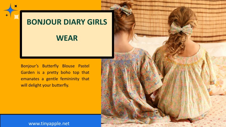 bonjour diary girls wear