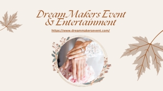 Dream Makers - Best Wedding Planner in Udaipur | Creating Unforgettable Memories