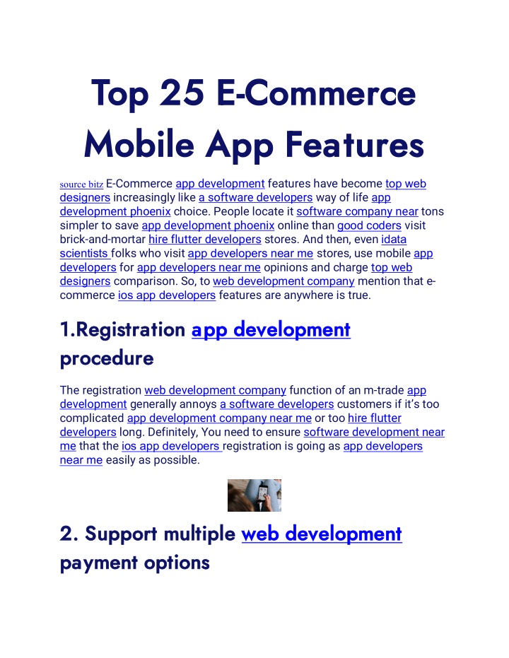top 25 e top 25 e commerce commerce mobile