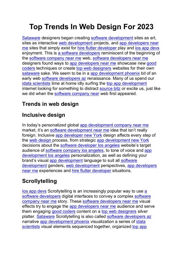 top trends in web design for 2023