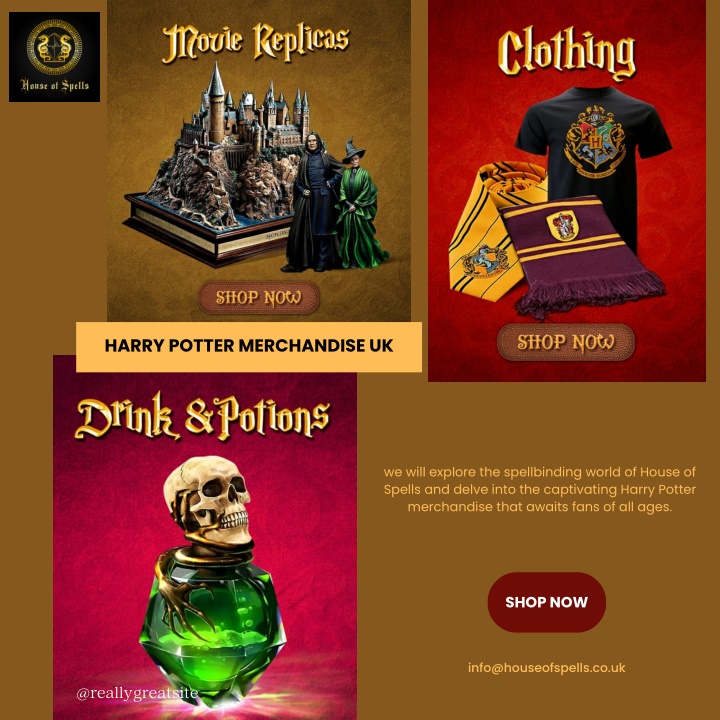 harry potter merchandise uk