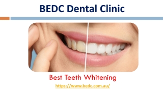 Best Teeth Whitening – BEDC