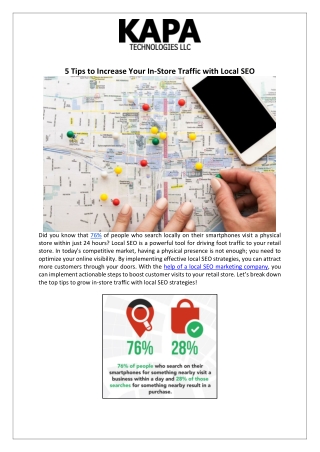 5 tips to increase your in store traffic with
