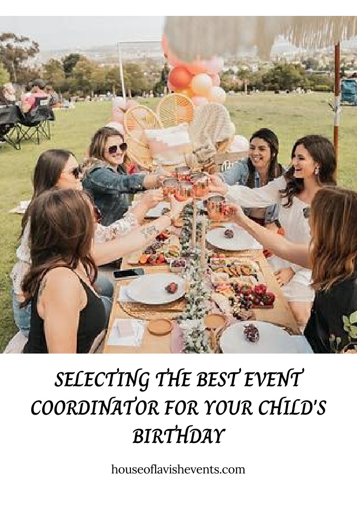 selecting the best event coordinator for your