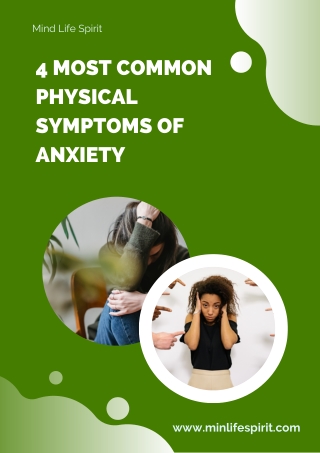 4 Most Common Physical Symptoms of Anxiety